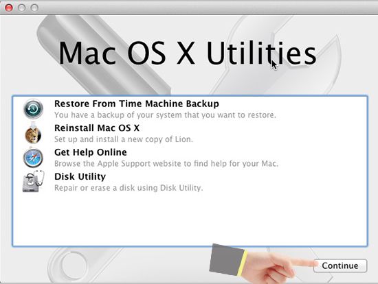hoan tat viec phuc hoi hdh macos