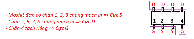 mosfet don 8 chan tren laptop