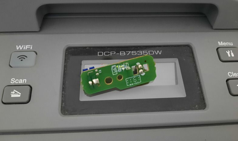 sensor cam bien may in brother dcp-b7535dw